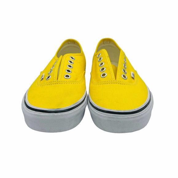 Vans Bright Yellow Authentic Canvas Sneakers 8 - Picture 3 of 10